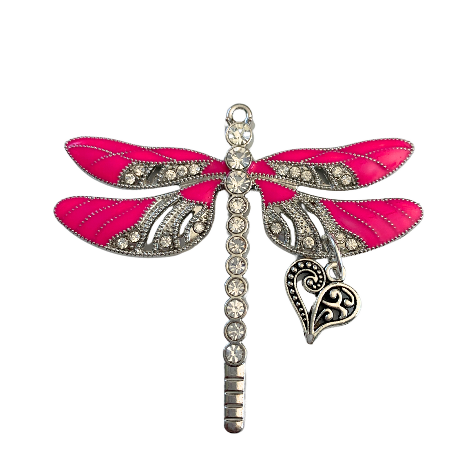 Pink Dragonfly Keepsake Pendant Collection