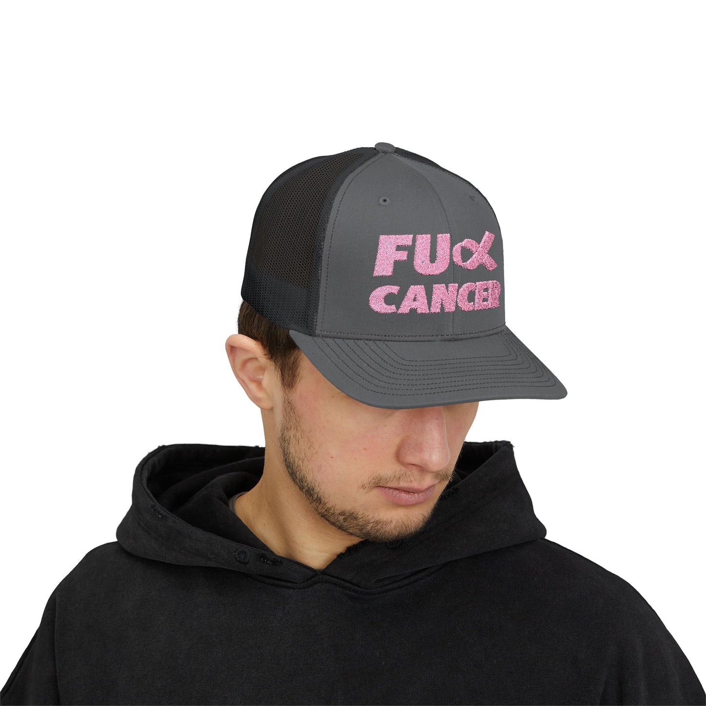 FU Cancer Snapback Trucker Cap