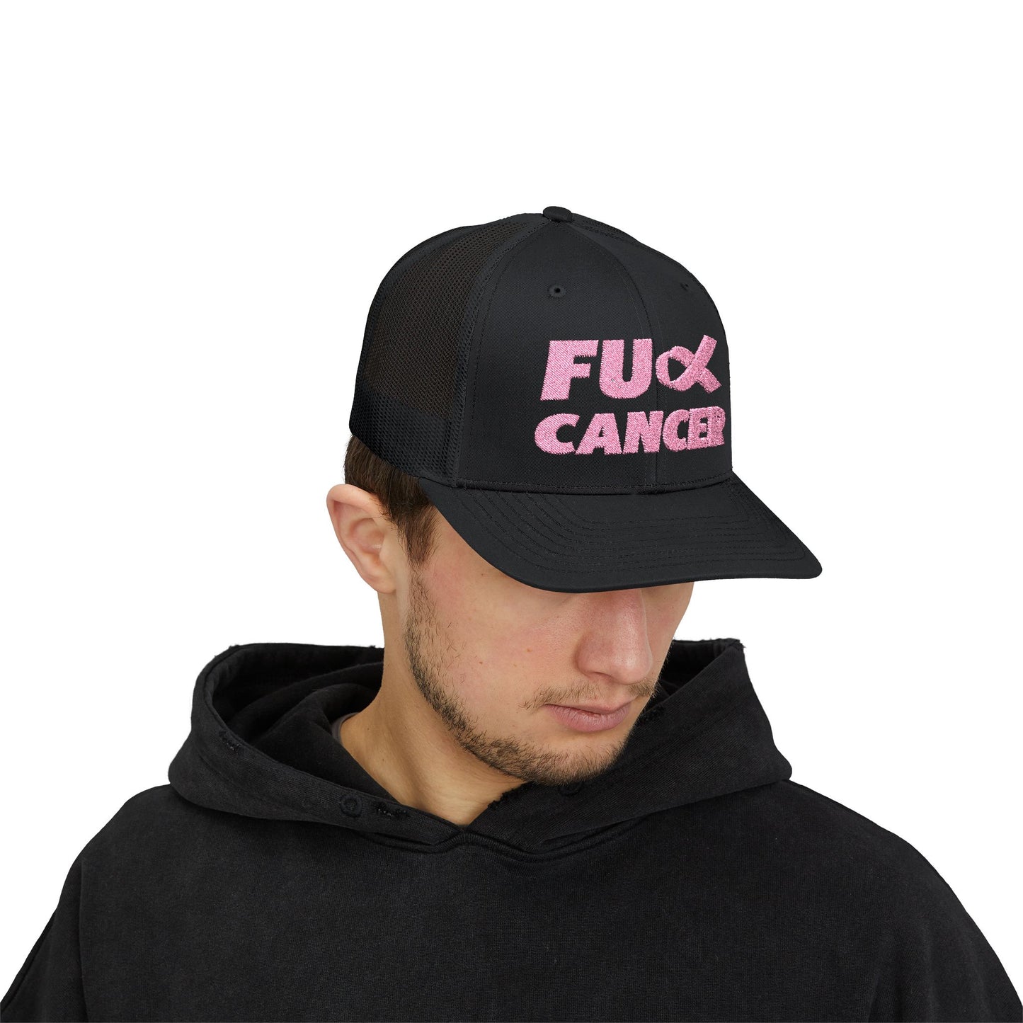 FU Cancer Snapback Trucker Cap