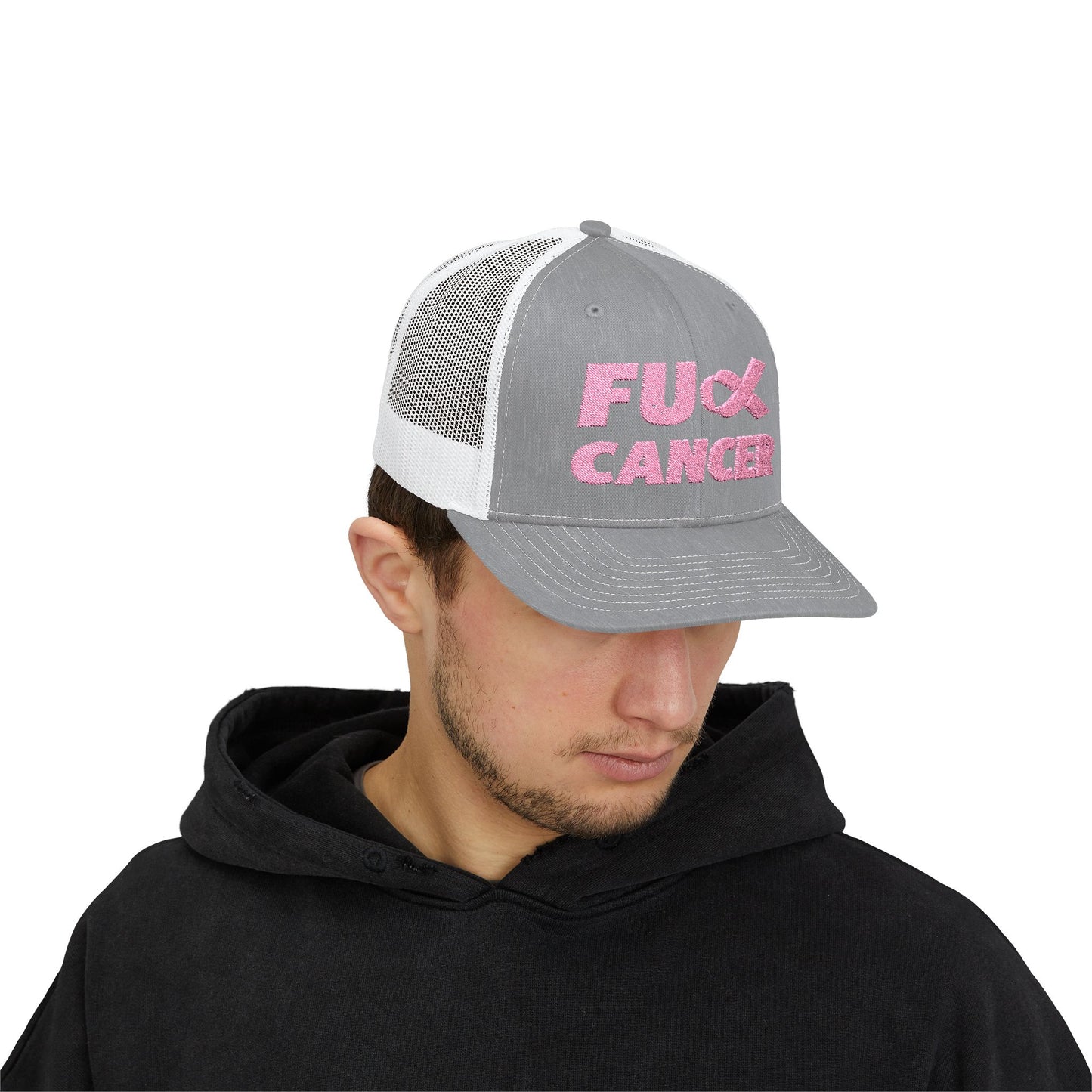 FU Cancer Snapback Trucker Cap