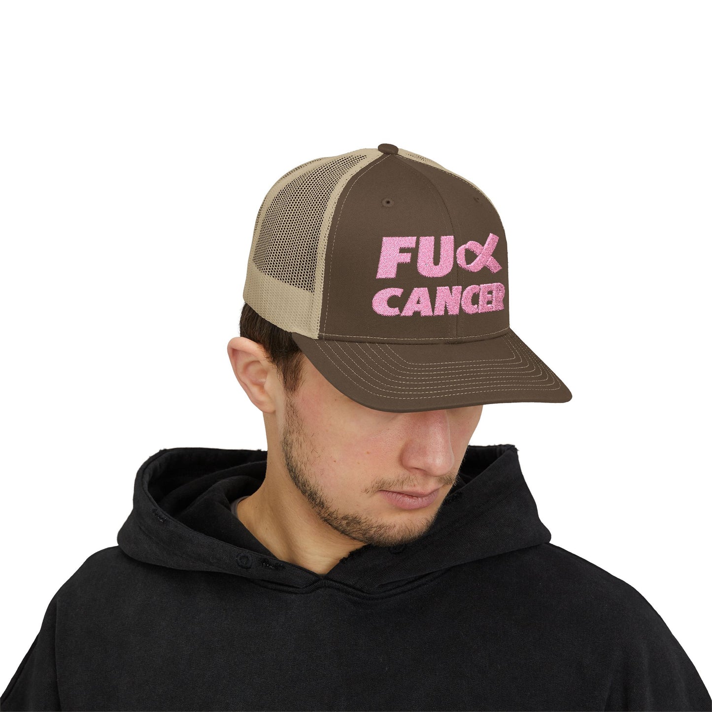 FU Cancer Snapback Trucker Cap