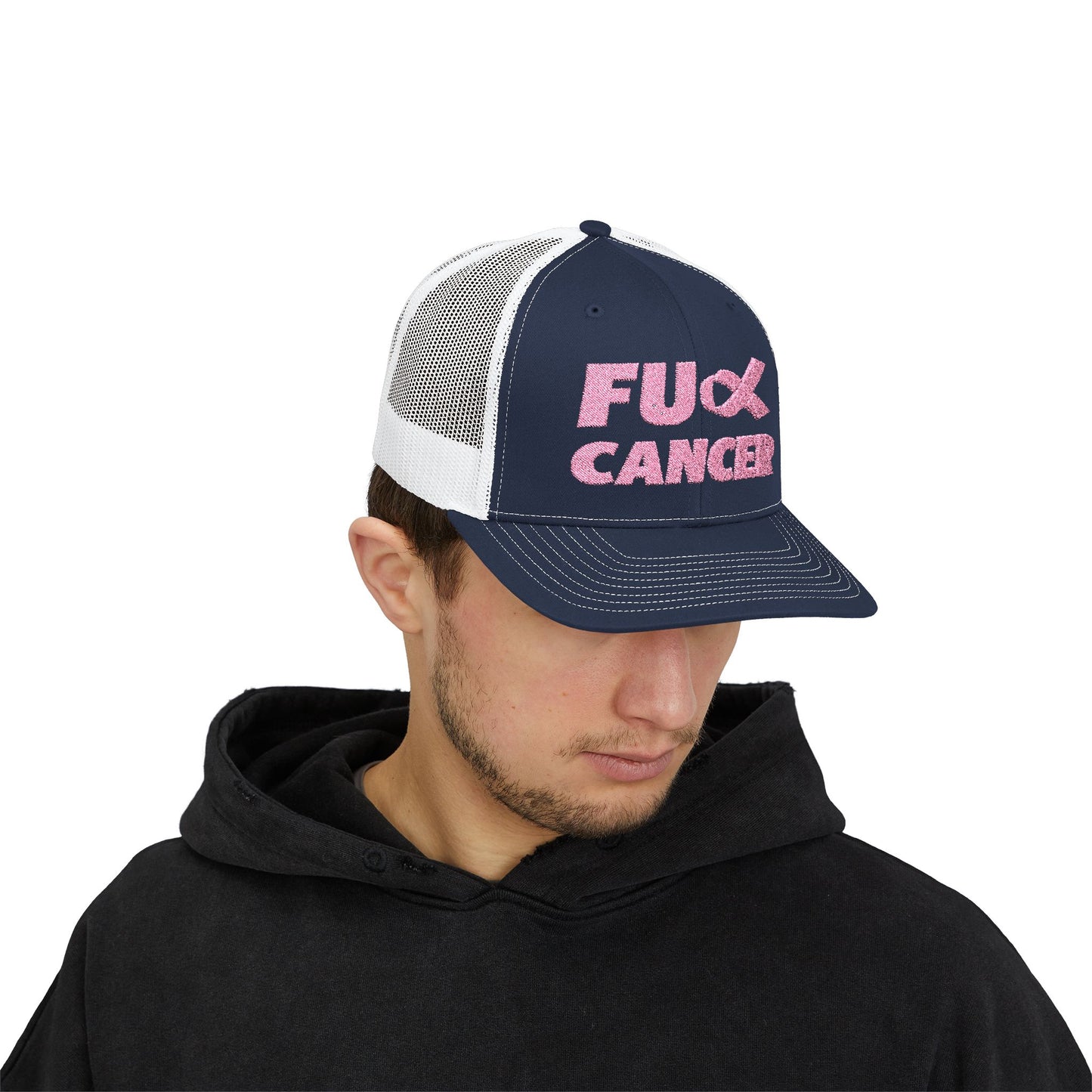 FU Cancer Snapback Trucker Cap