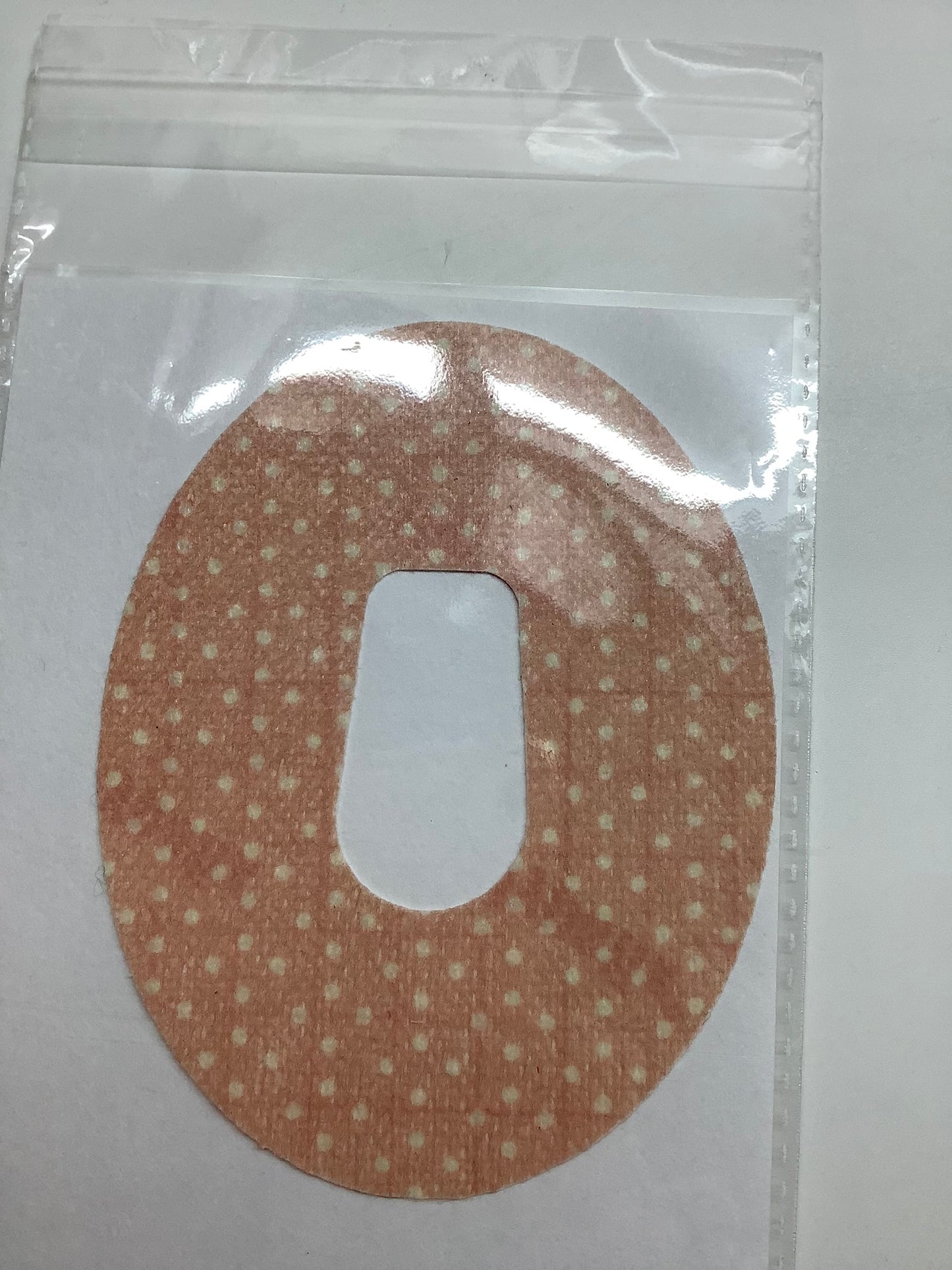 Clearance CGM Patch Dexcom G6- Strawberry Coquette- Light Pink Dots