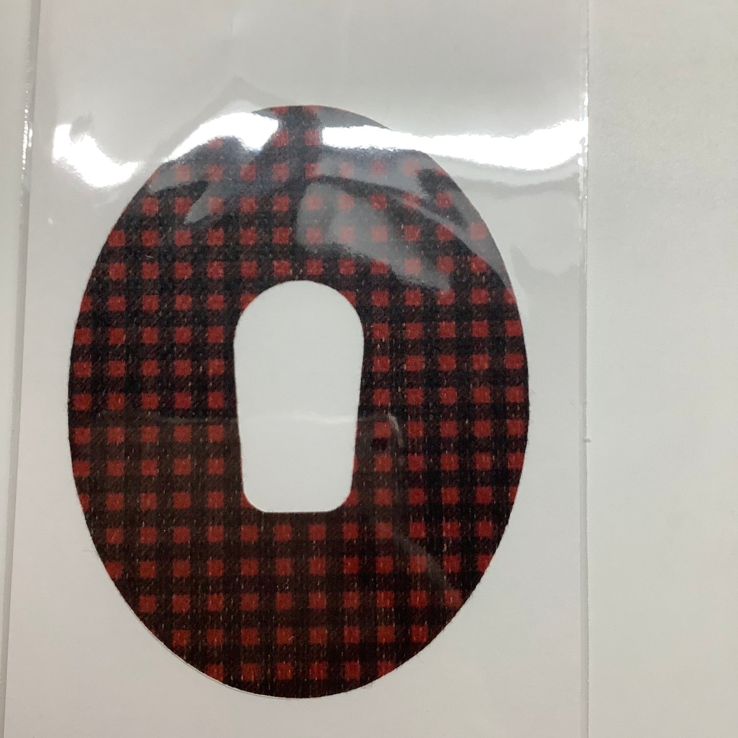 Clearance CGM Patch Dexcom G6- Buffalo Plaid