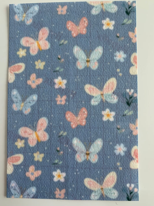 Spring Butterflies on Blue Tubie Tape