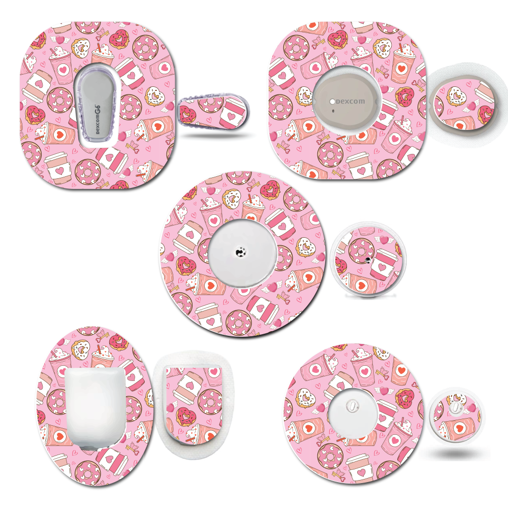 Love Donuts and Coffee CGM Set