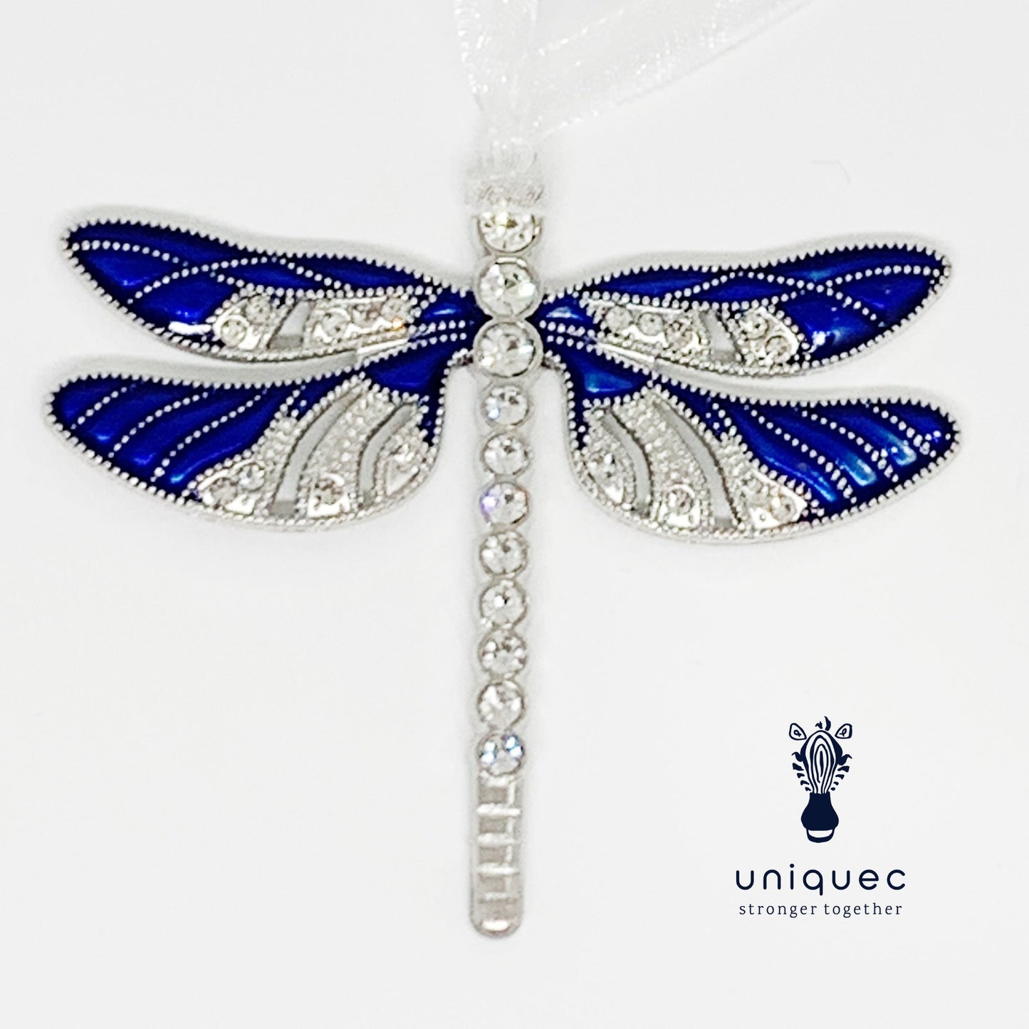 Blue Dragonfly Awareness Ornament