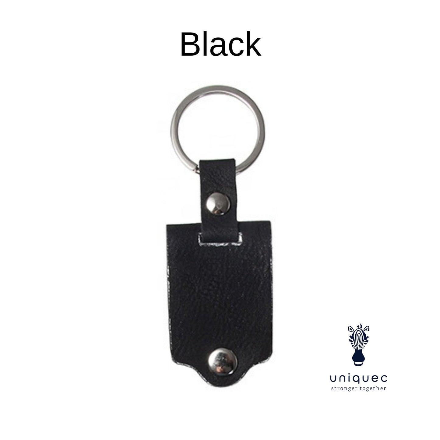 Custom Personalized PU leather keychain