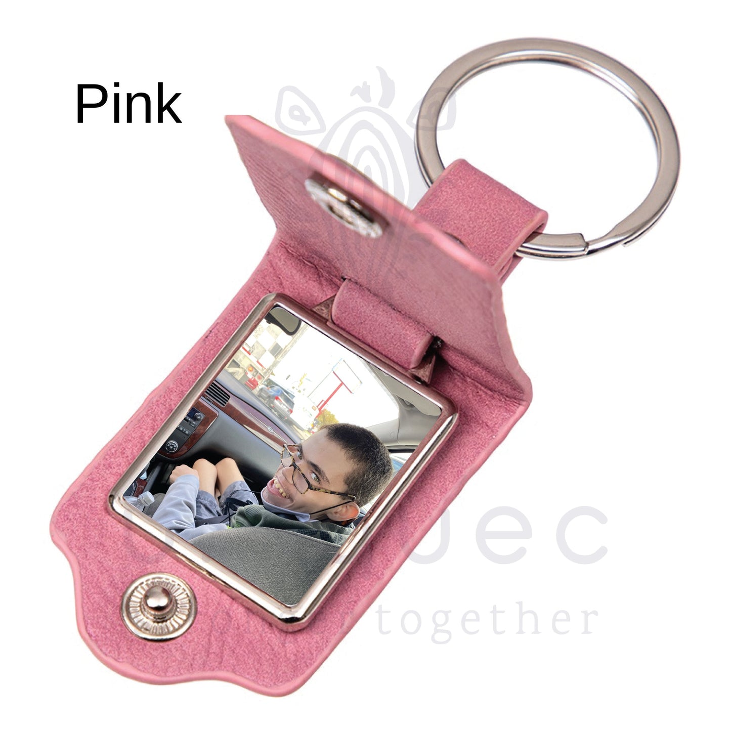 Custom Personalized PU leather keychain