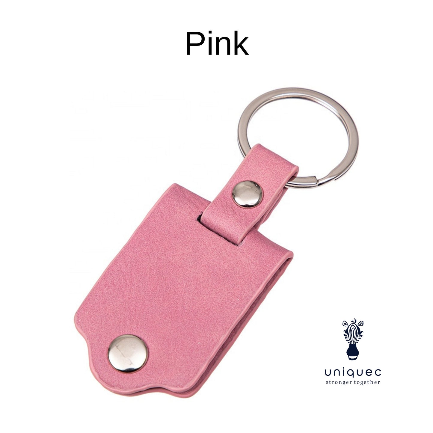 Custom Personalized PU leather keychain