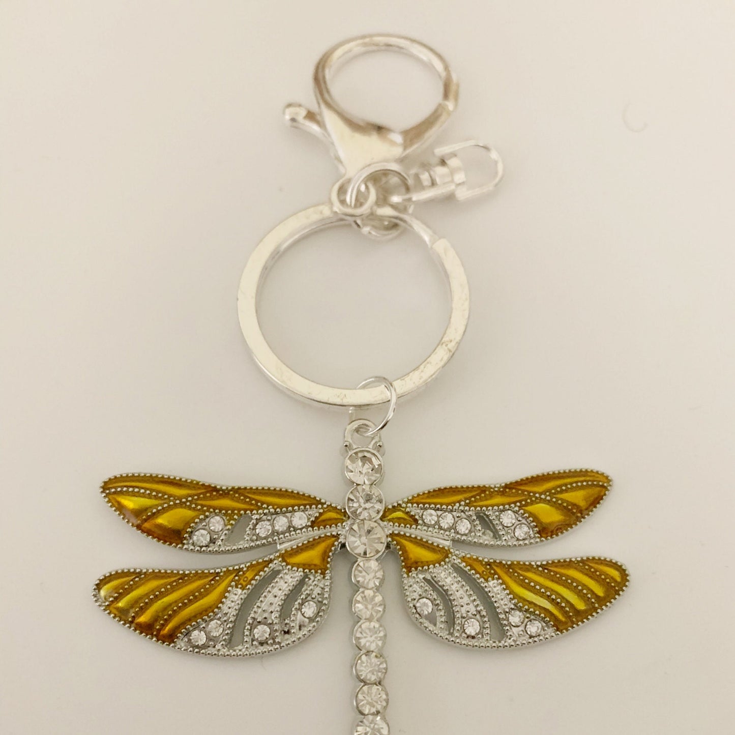 Gold Dragonfly and Baby Keepsake Pendant