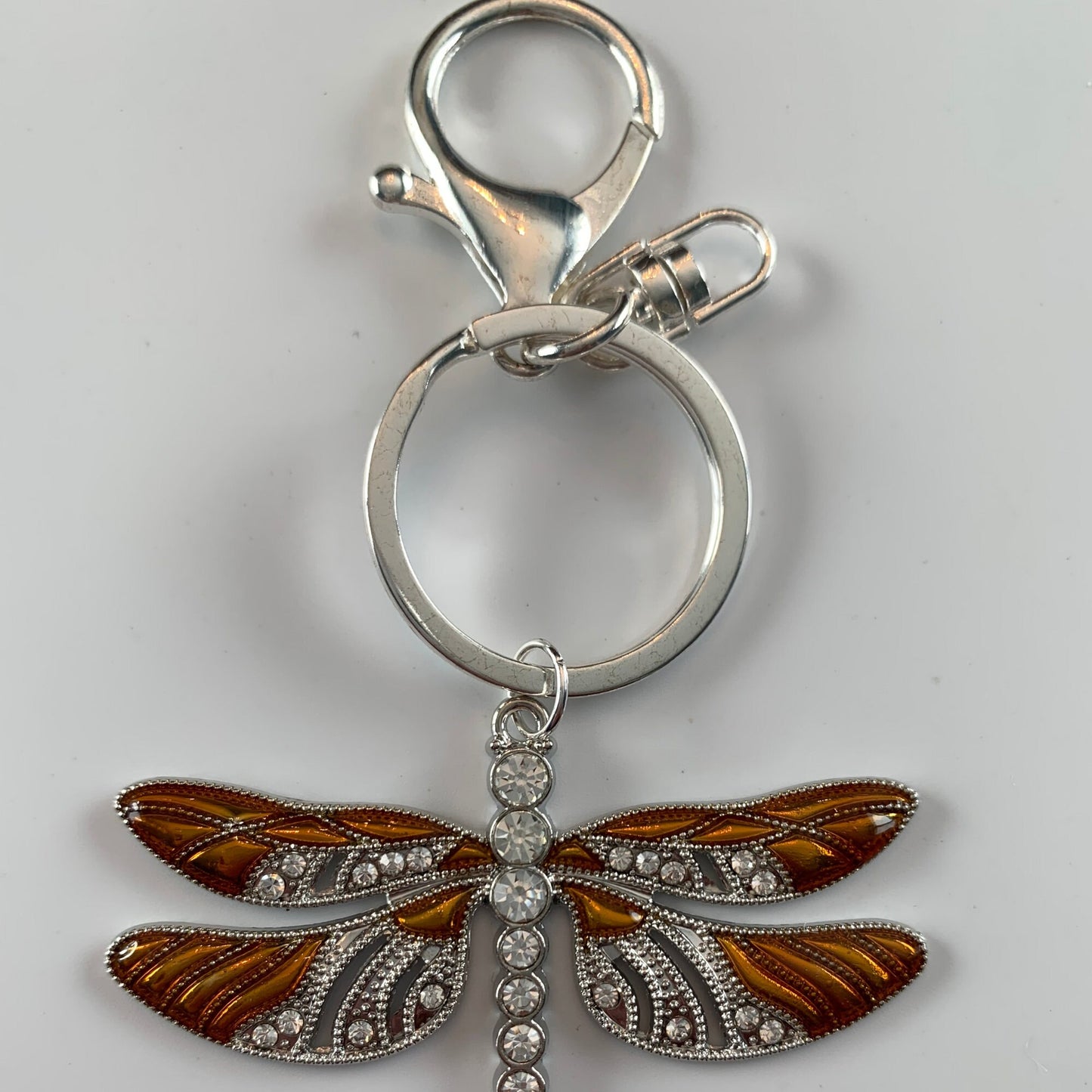 Copper Dragonfly Memorial Ornament