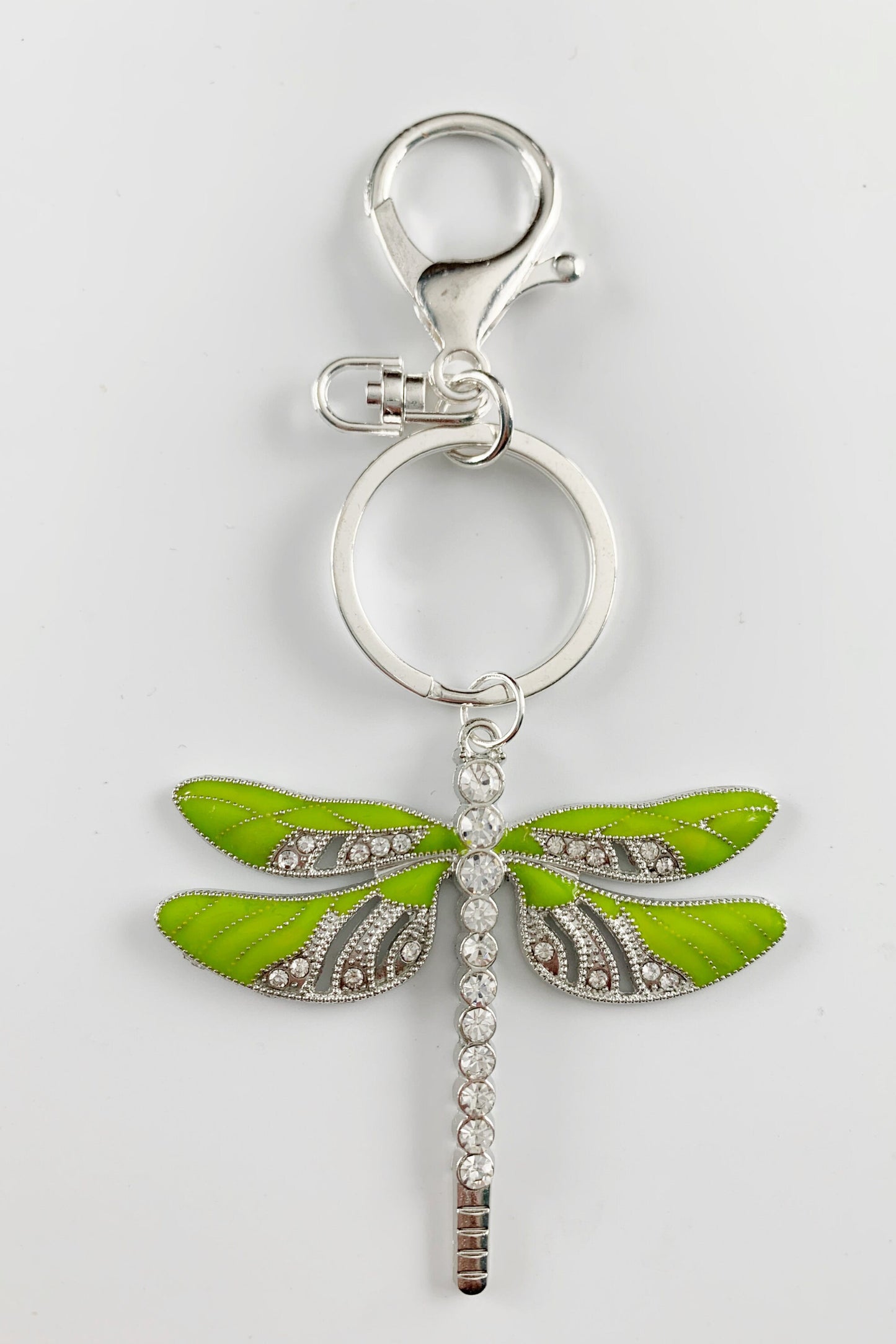 Dragonfly Heart Charm Ornament