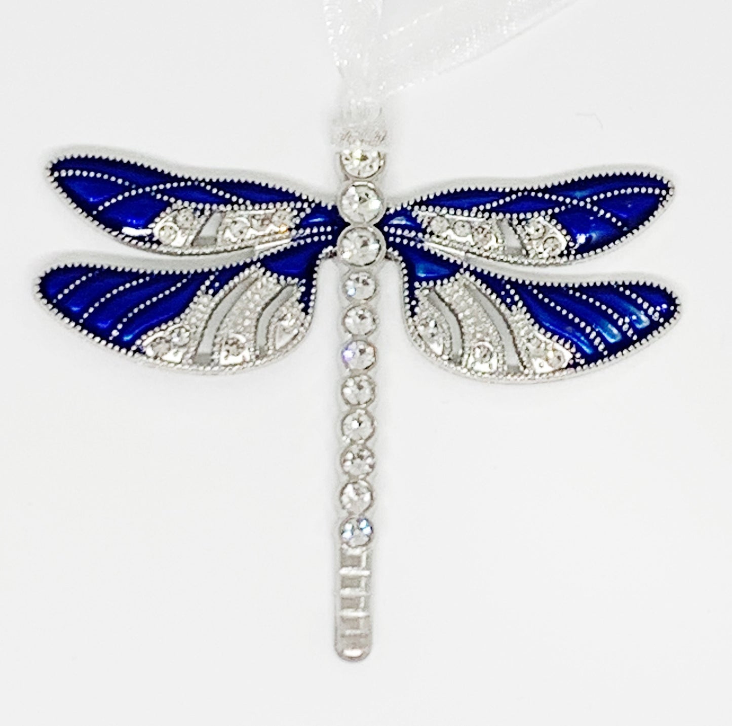 Blue Dragonfly Awareness Ornament