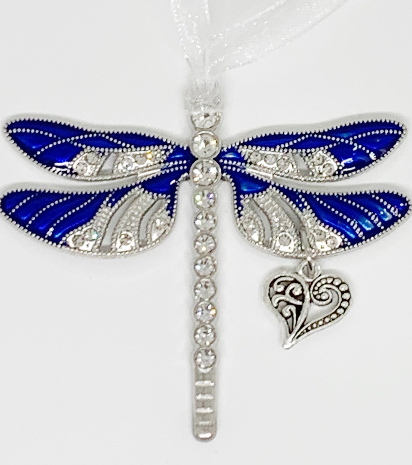 Blue Dragonfly Awareness Ornament