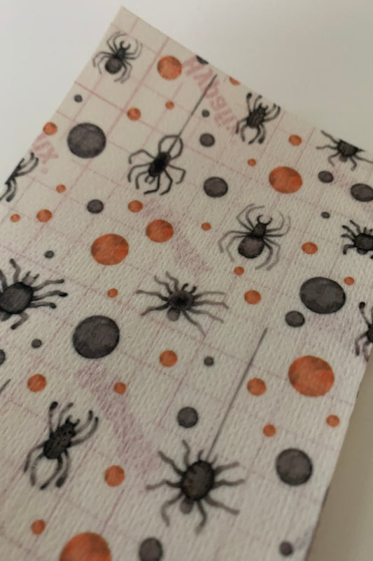 Halloween Spiders Tubie Tape for Feeding Tubes, Oxygen, Medical devices NG tube, Peg, TPN, NJ tube, tube feeding medical tape