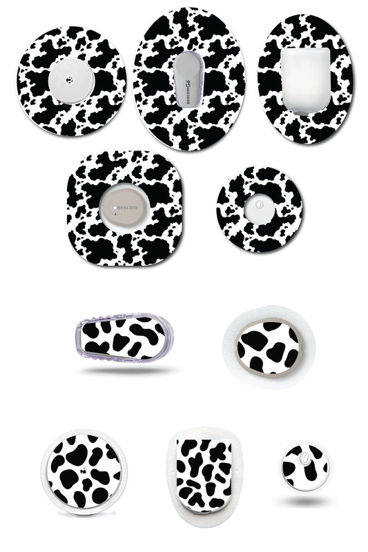 Cow Print CGM Set