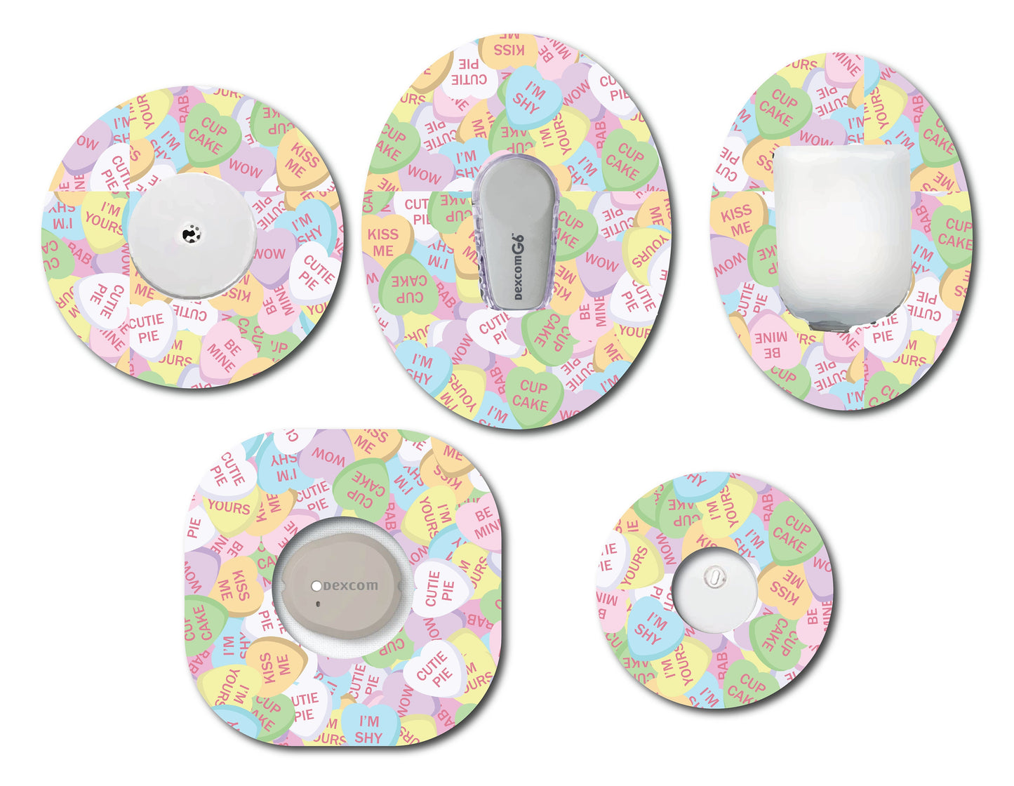 Candy Hearts CGM Set