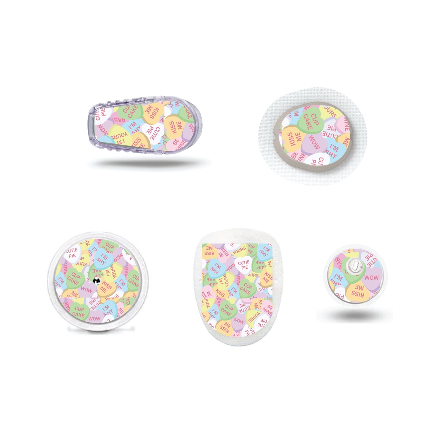 Candy Hearts CGM Set