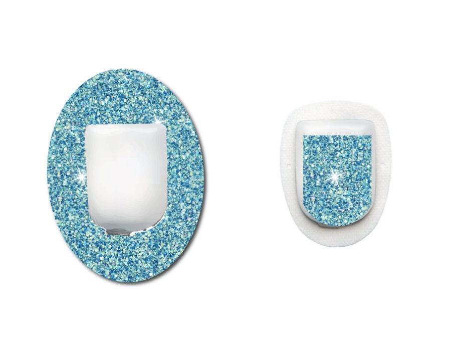 Blue Glitter CGM Set