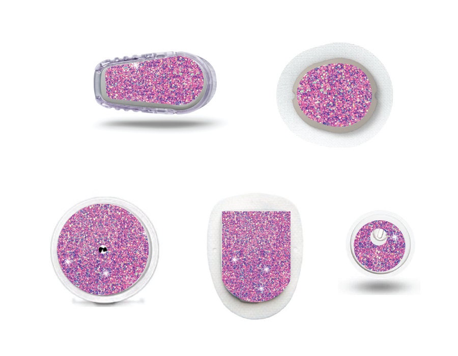 Glitter Look Pink CGM Set