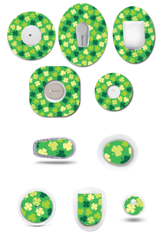 Colorful Shamrocks CGM Set