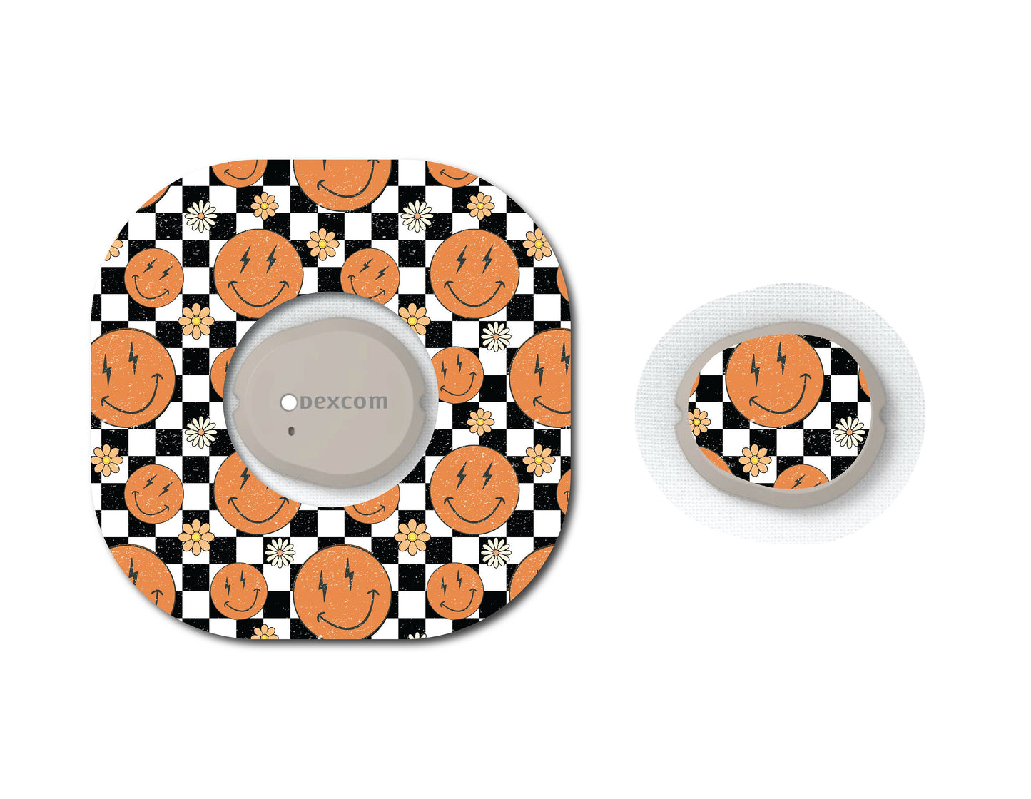 Checkered Smiles Retro CGM Set