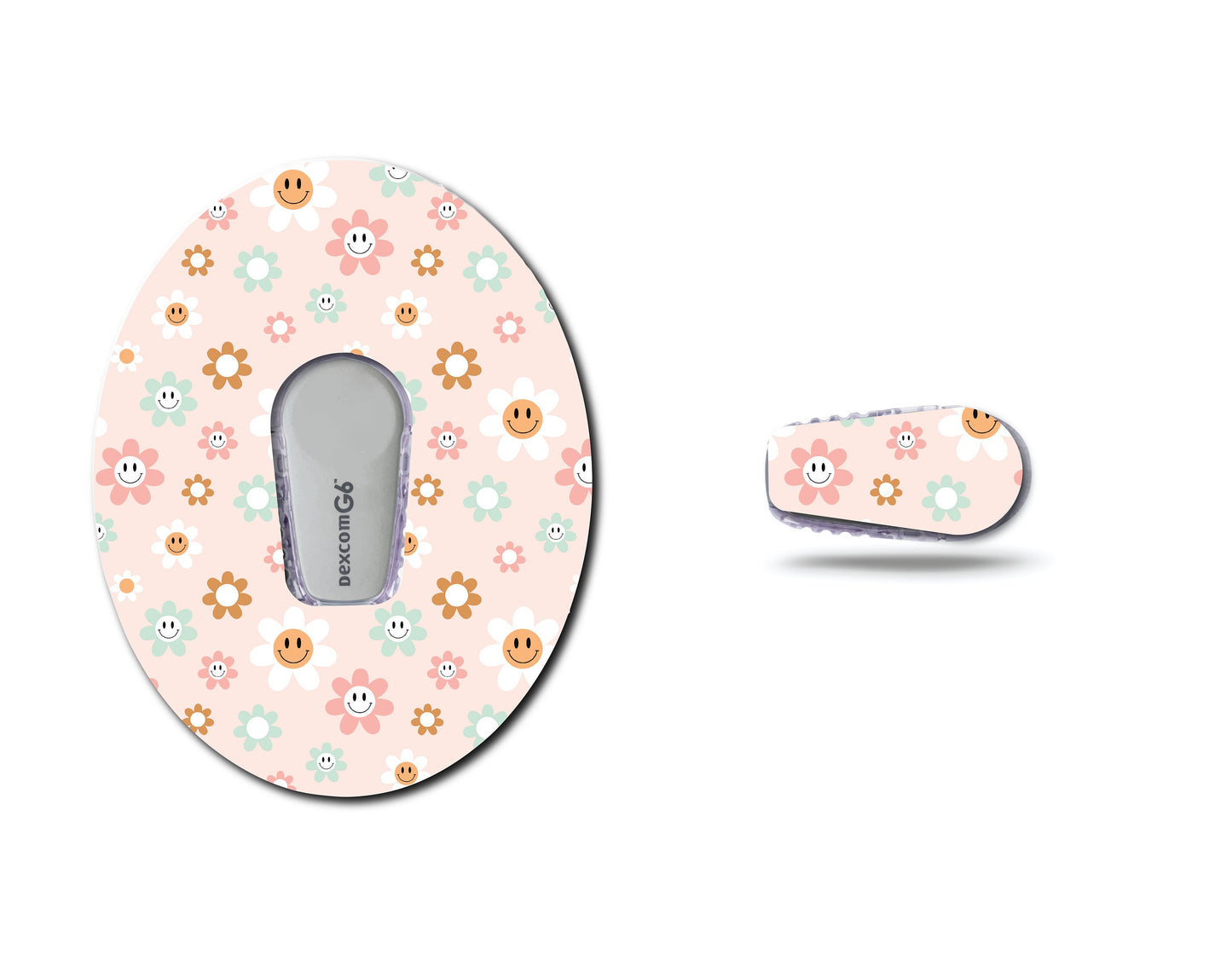 Happy Retro Flowers CGM Set