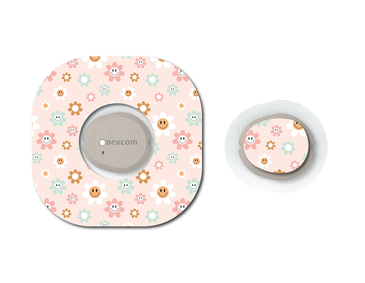 Happy Retro Flowers CGM Set