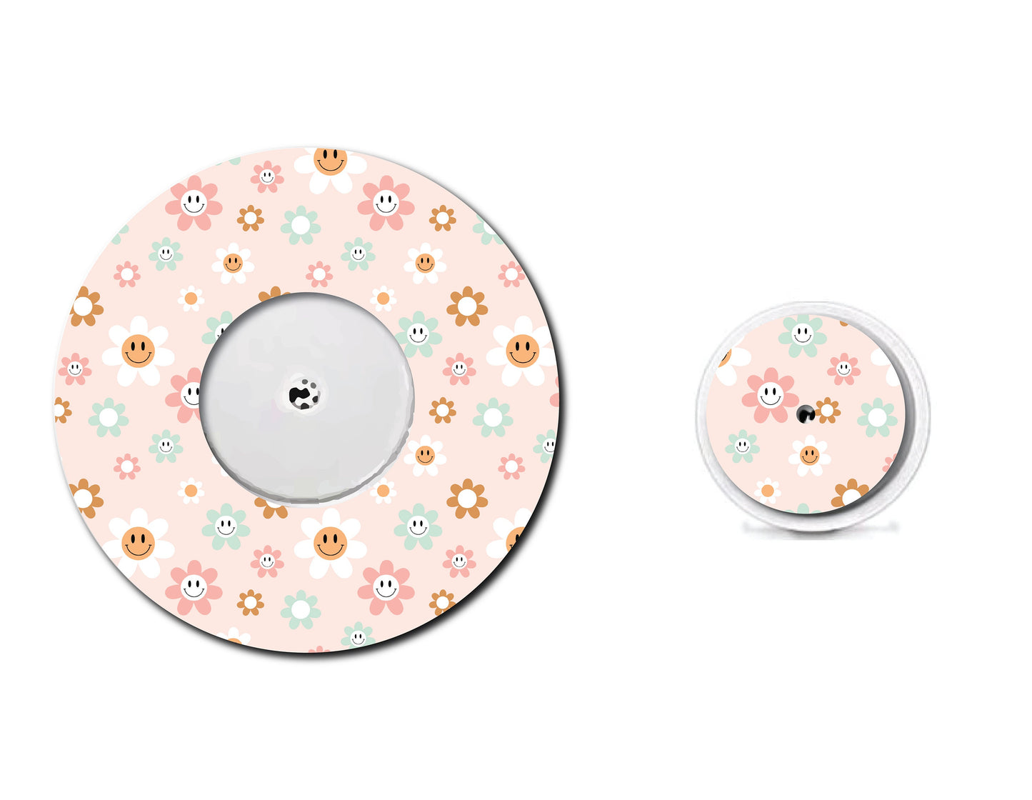 Happy Retro Flowers CGM Set