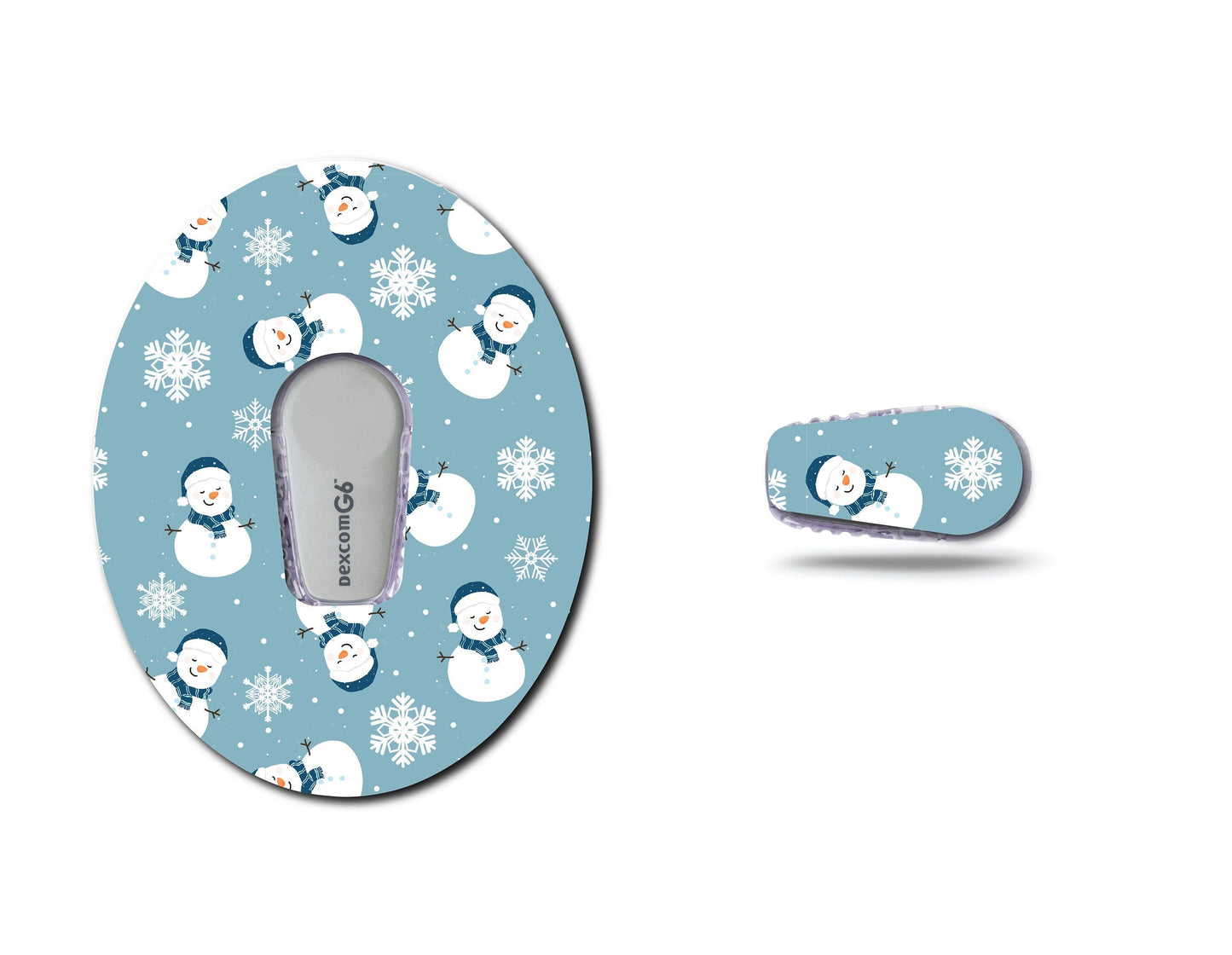 Blue Snowman Cgm Set