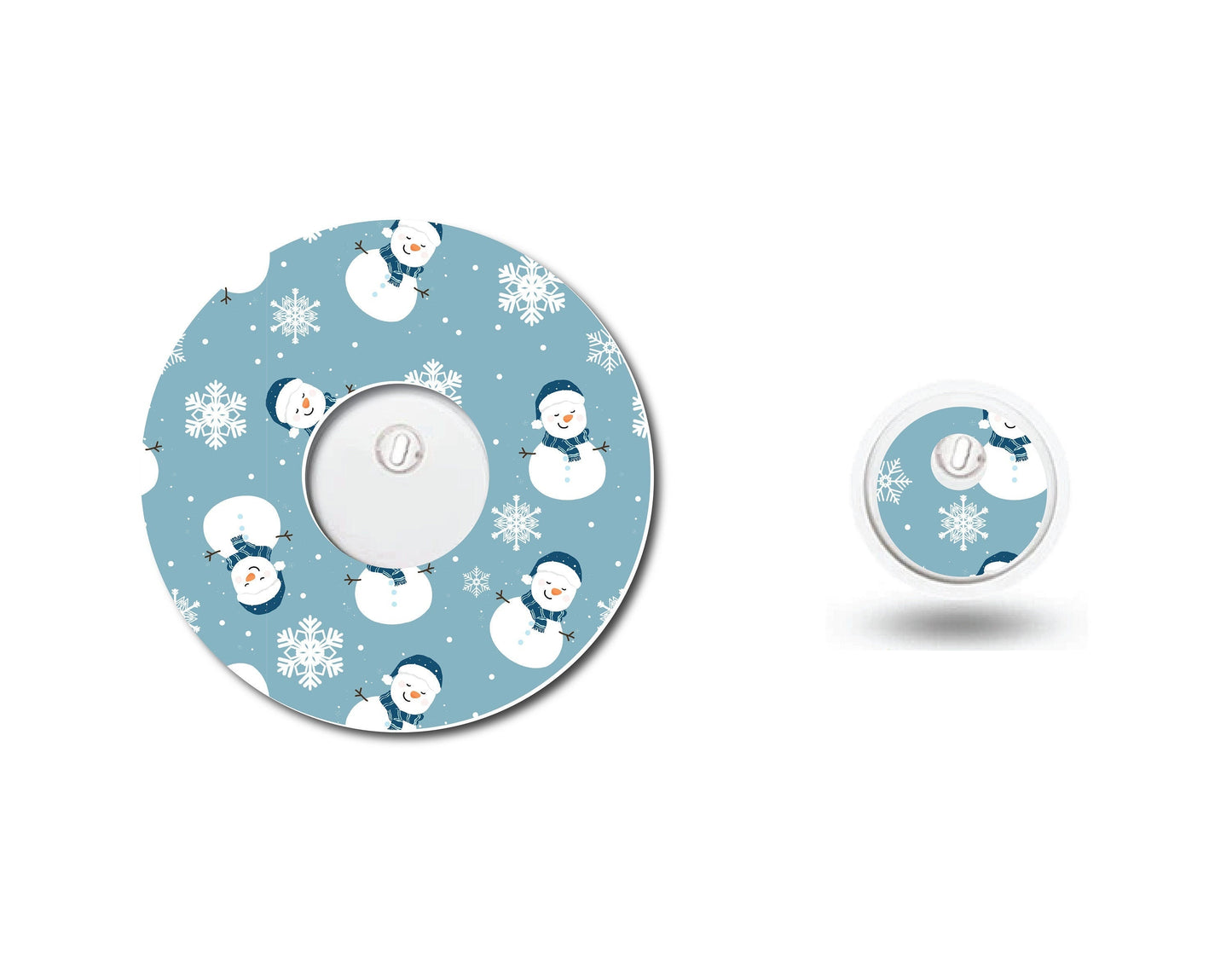 Blue Snowman Cgm Set