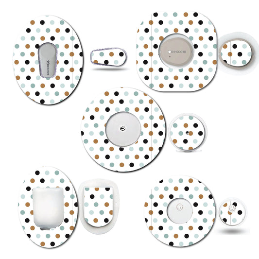 Masculine Dots Line Cgm Set