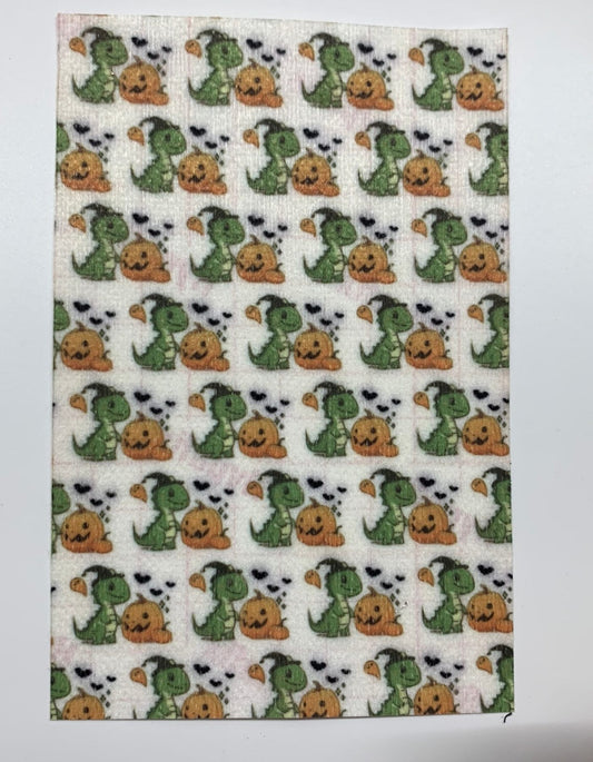 Halloween Dinosaur Spooky Pumpkin Tubie Tapes G-tube, MicKey Button, gj tube, oxygen tube, medical tube