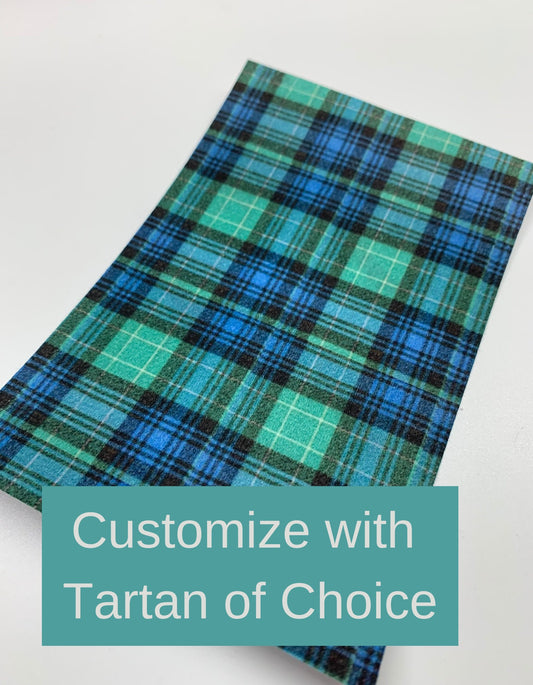 Tartan Tubie Tape Abercrombie Ancient Tartan NG Tube, GJ Tube, Oxygen, Jtube, nasogastric, tube feeding