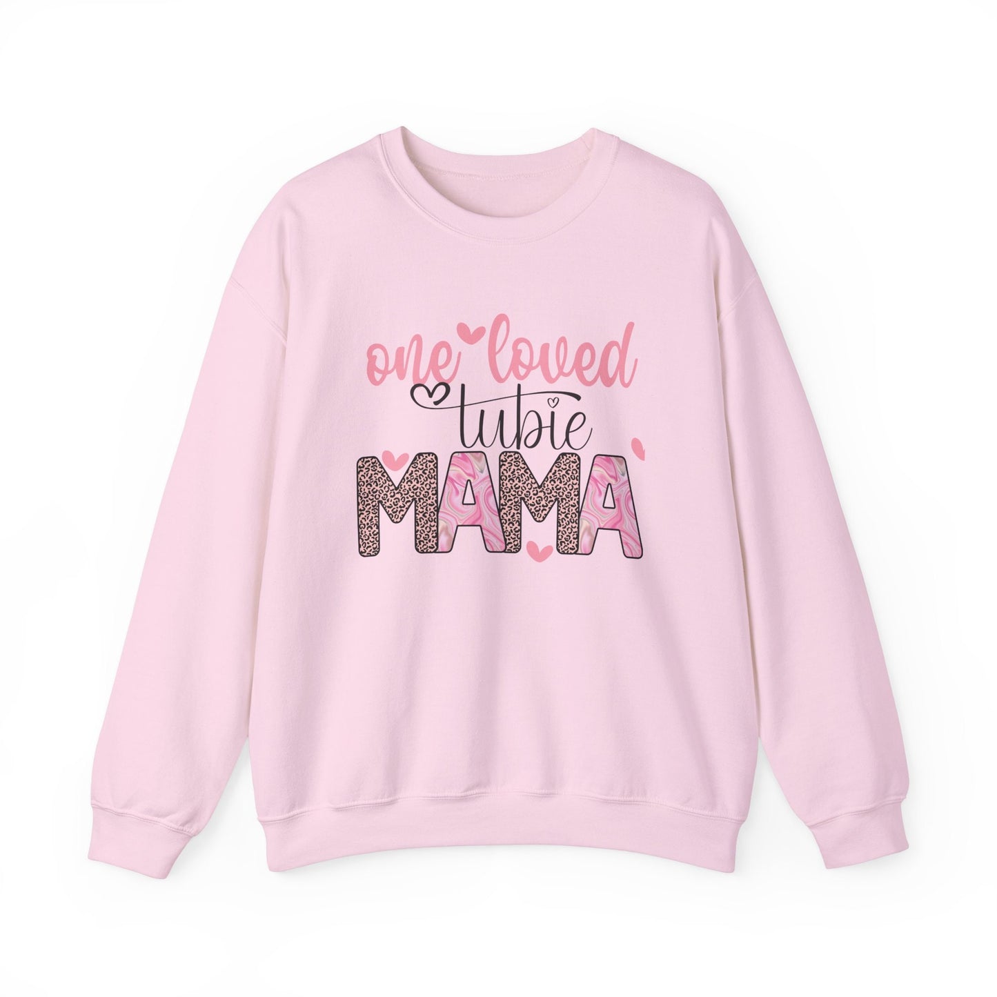 One Loved Tubie Mama G-tube Sweatshirt, NG Tube, Tubie Mama, Tubie Life