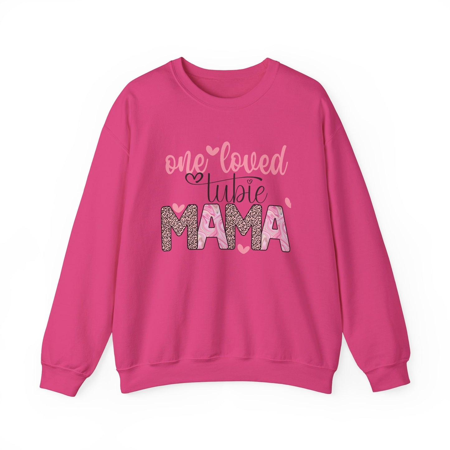 One Loved Tubie Mama G-tube Sweatshirt, NG Tube, Tubie Mama, Tubie Life