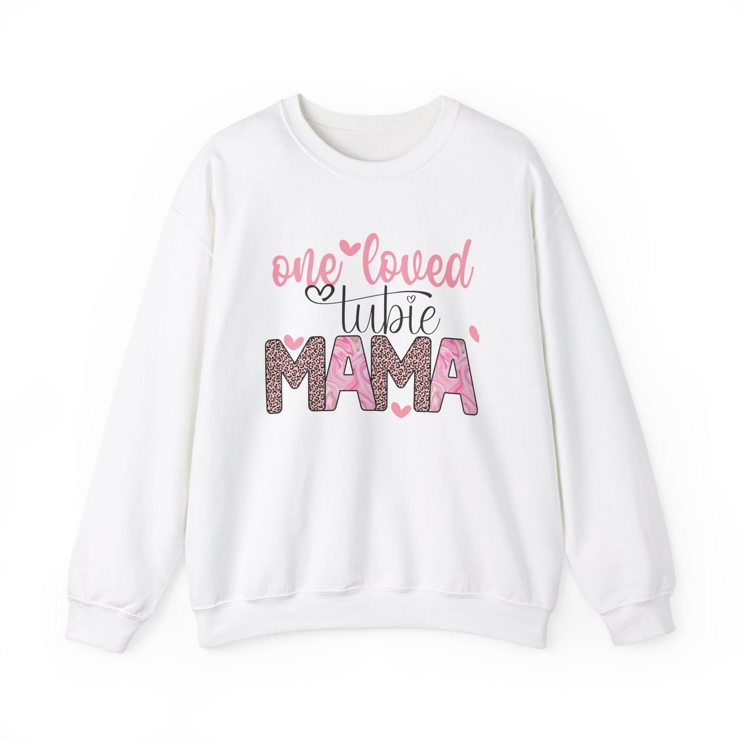 One Loved Tubie Mama G-tube Sweatshirt, NG Tube, Tubie Mama, Tubie Life