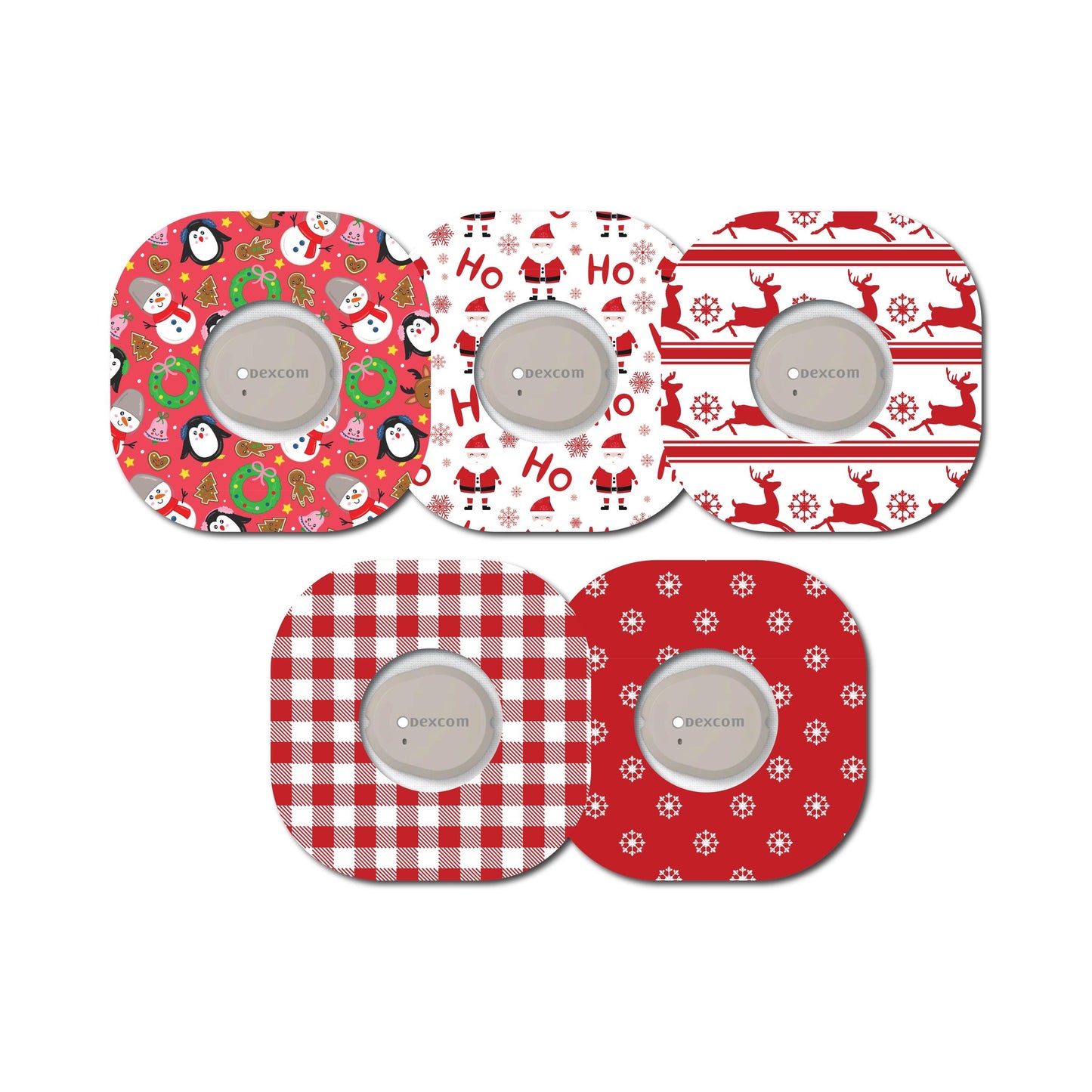 Dexcom G7 Christmas Theme Patches