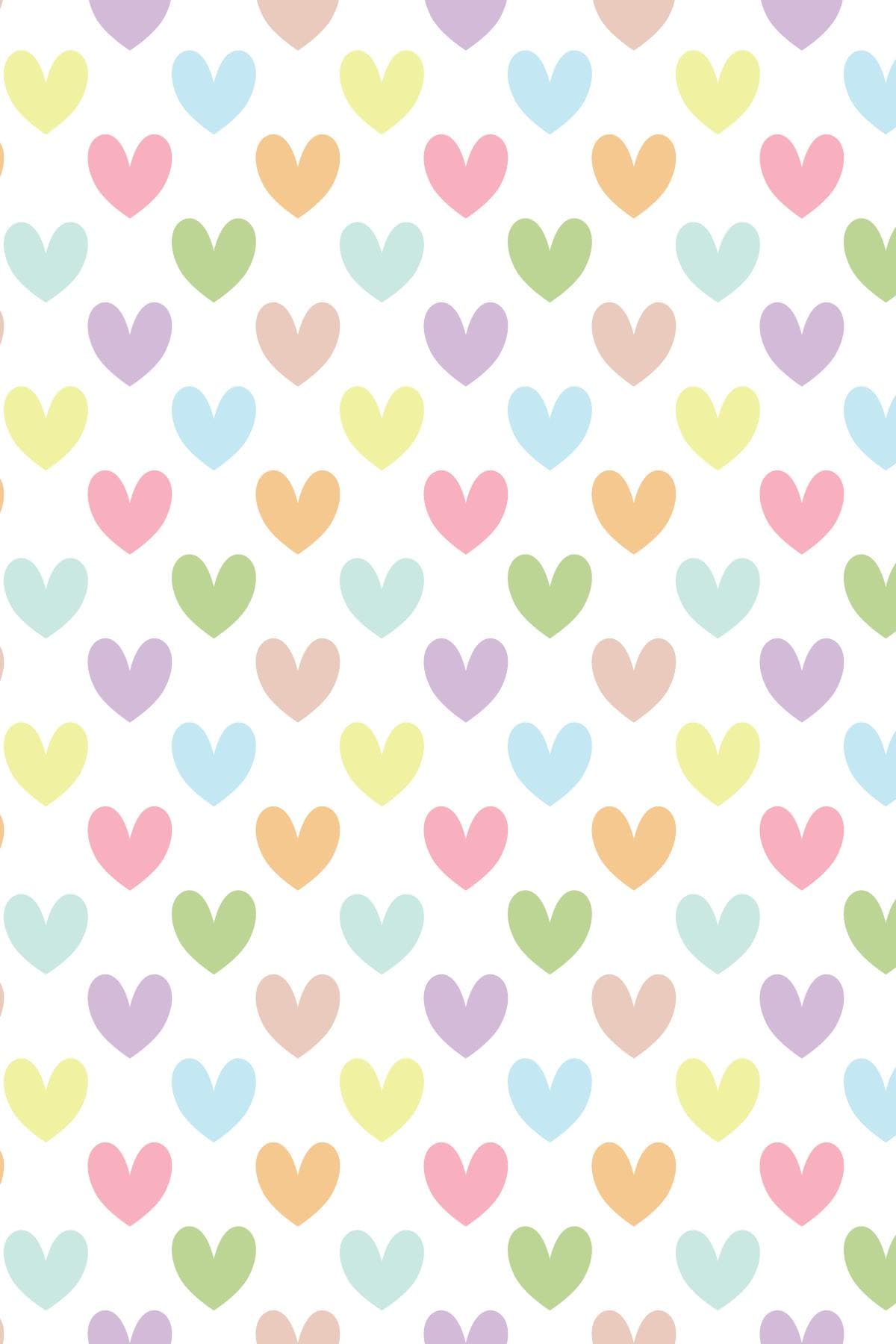 Pastel Hearts Tubie Tape