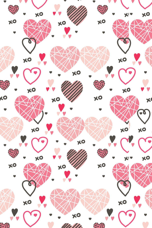 Valentine Hearts Tubie Tape