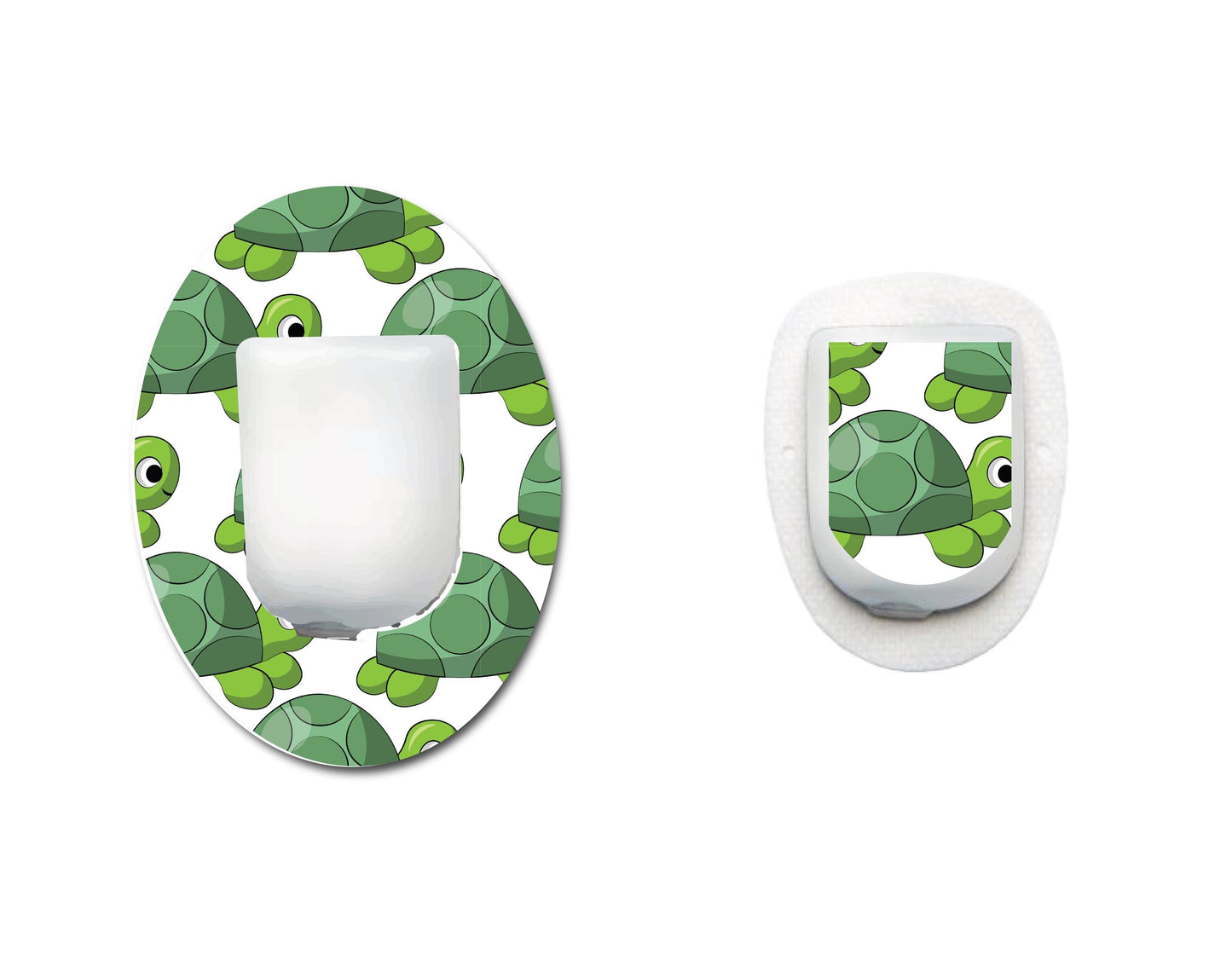 Cute Turtles #2 Continuous Glucose Monitor (CGM) Decorative Set