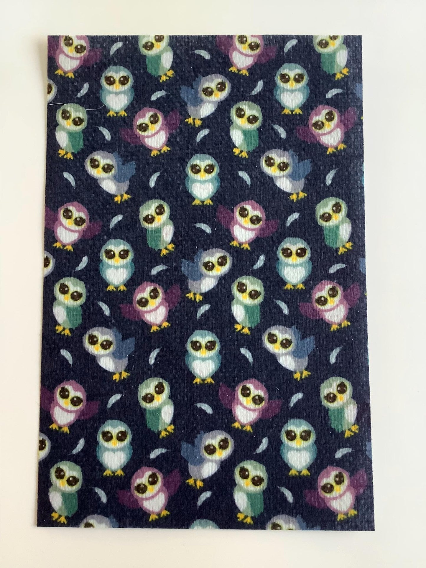 Cute Owls on Blue Tubie Tape