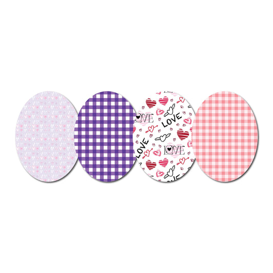 Love Collection Omnipod Over Patch (no hole) CMG Bundle of 4