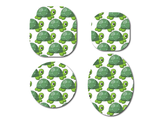 Cute Turtles #2 Continuous Glucose Monitor (CGM) Decorative Over Patch (no hole)