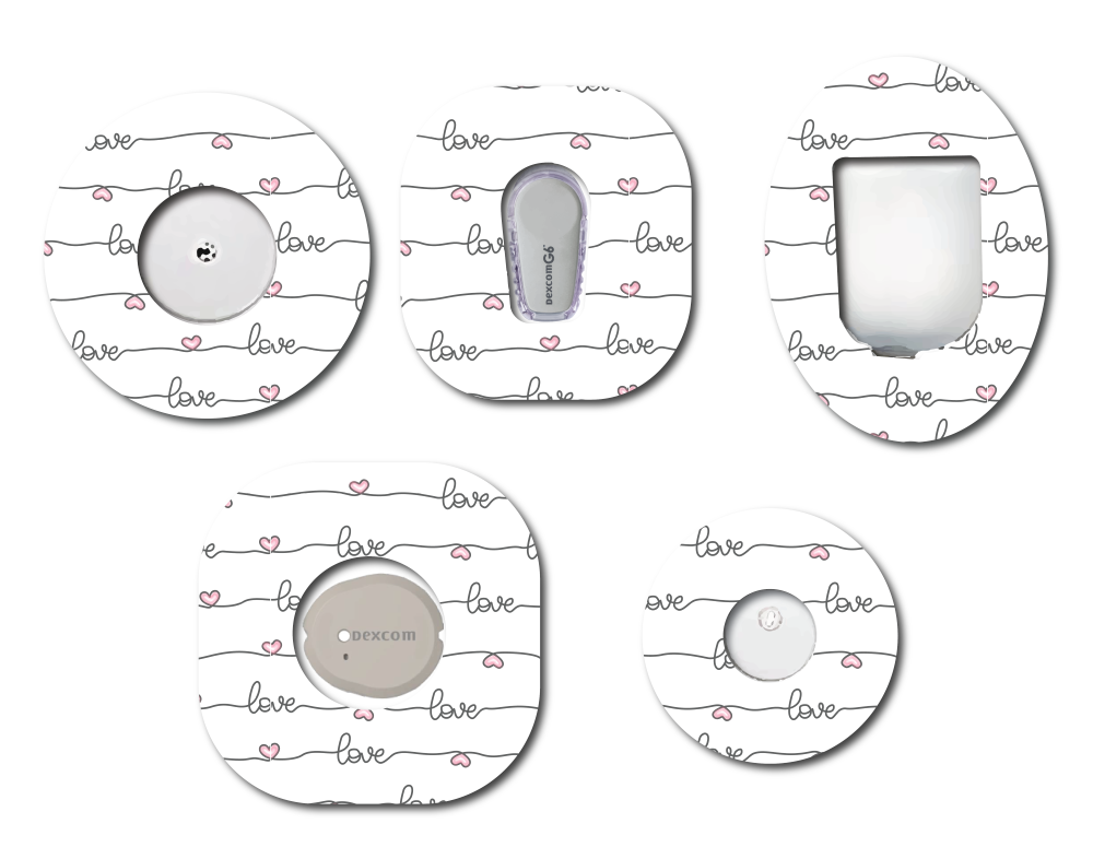 Handwritten Love CGM Patch