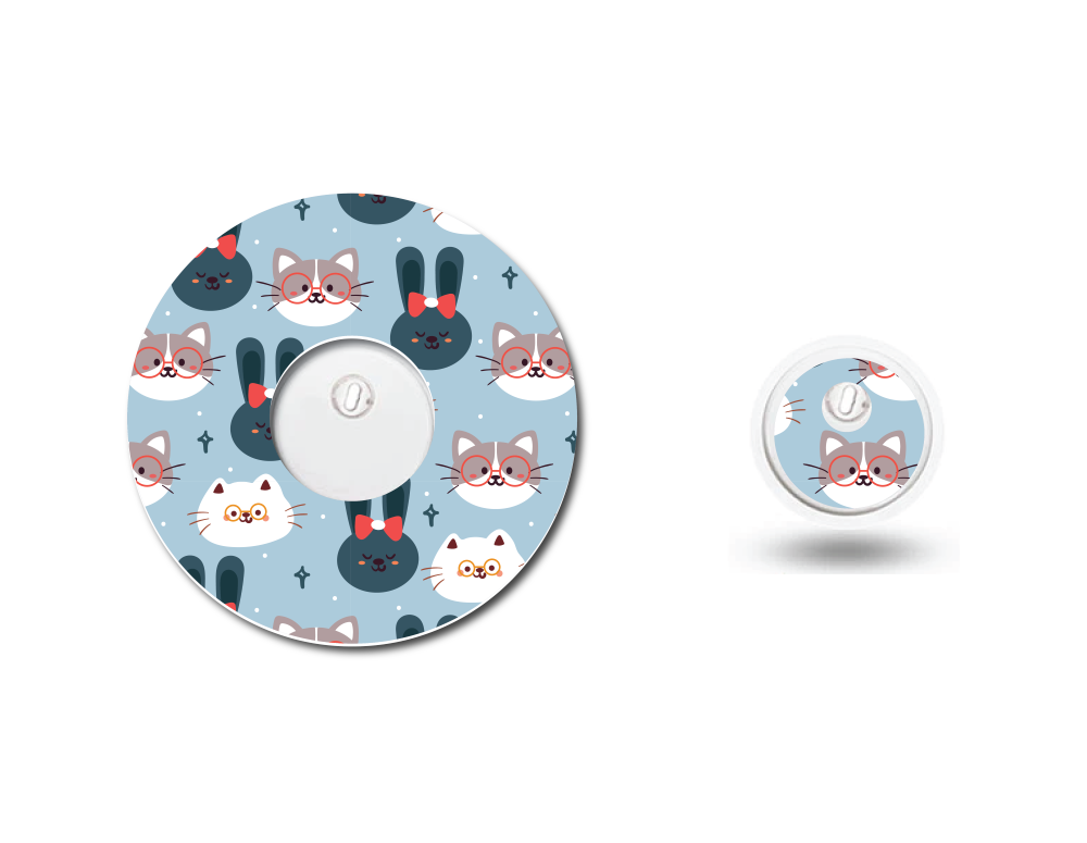 Bunny and Cats CGM Set