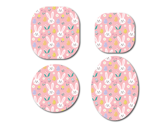 Bunny Flower Continuous Glucose Monitor (CGM) Decorative Over Patch (No Hole) (Copy)