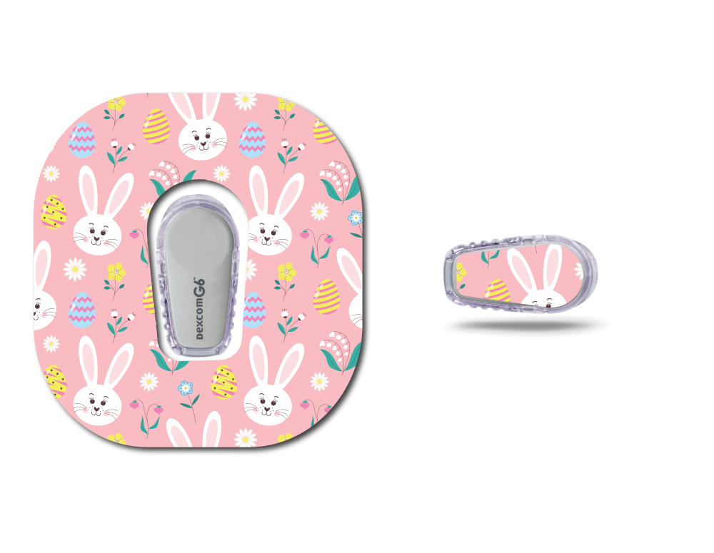 Pink Bunny Rabbits CGM Set