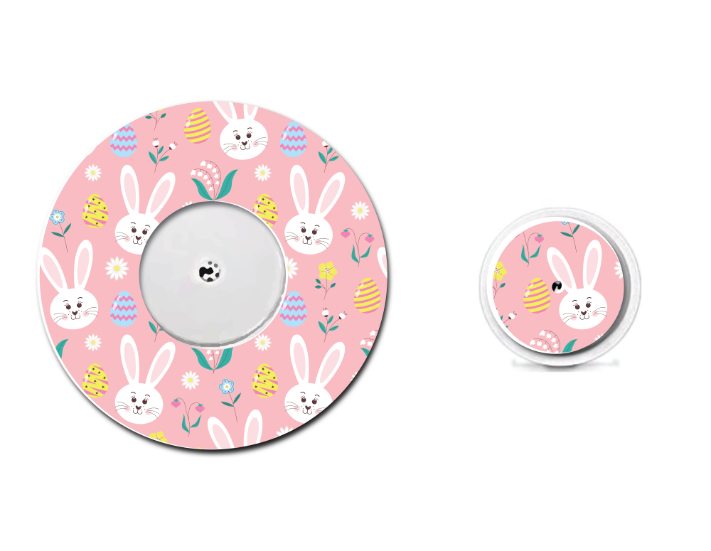 Pink Bunny Rabbits CGM Set